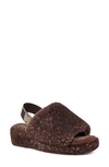 UGG FLUFF YEAH GENUINE SHEARLING SLINGBACK SANDAL