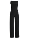 NORMA KAMALI SLEEVELESS STRAIGHT-LEG JUMPSUIT