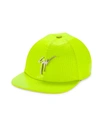 Giuseppe Zanotti Cohen Logo-patch Flat Peak Cap In Yellow