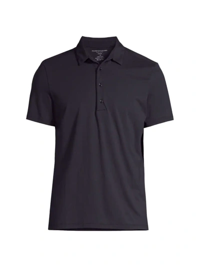 Majestic Stretch Polo Shirt In Marine