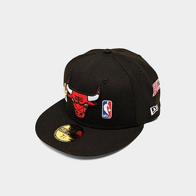 New Era Nba Chicago Bulls Count The Rings 59fifty Fitted Hat In Black