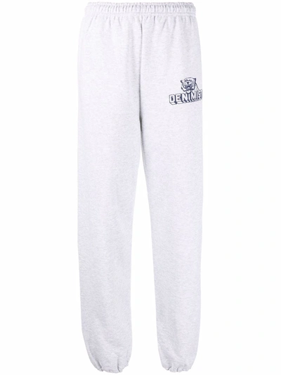 Denimist Logo-print Track Pants In Grey