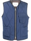 MACKINTOSH GENERAL QUILTED NYLON GILET