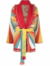 ALANUI PSYCHEDELIC LIPS ICON CARDIGAN