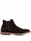 OFFICINE CREATIVE KENT 005 SUEDE BOOTS