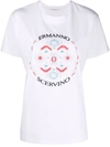 Ermanno Scervino Logo-print Cotton T-shirt In White