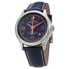 ARMAND NICOLET ARMAND NICOLET MHA AUTOMATIC BLUE DIAL MENS WATCH A846HAA-BS-P140BU2