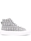 GIVENCHY 4G-LOGO HIGH-TOP SNEAKERS