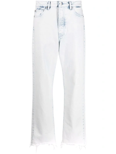 3x1 High-rise Straight Leg Jeans In Blue