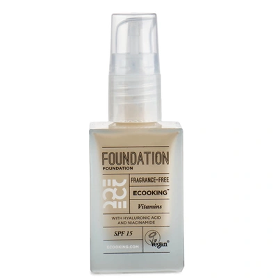 Ecooking Foundation 30ml (various Shades) - 01 Porcelain