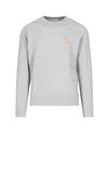 Maison Kitsuné Long Sleeve Fox Head Patch Sweatshirt
