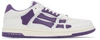 Amiri Men's Skeleton Leather Low-top Sneakers In Purple