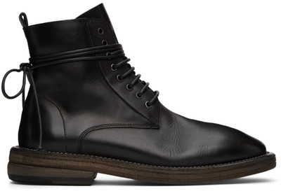 Marsèll Dodone Lace-up Ankle Boots In Schwarz