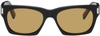 SAINT LAURENT BLACK SL 402 SQUARE SUNGLASSES