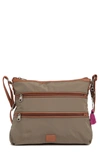 The Sak Esperato Nylon Crossbody Bag In Olive