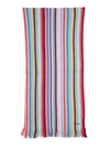 Paul Smith Double-sided Swirl Scarf In Multicolor