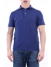 Altea Short-sleeved Polo Shirt In Blue