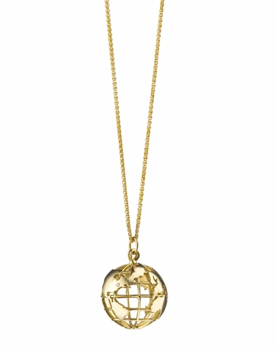 Monica Rich Kosann 18k Gold My Earth Necklace In Unassigned