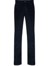 Jacob Cohen Slim-fit Corduroy Trousers In Blue