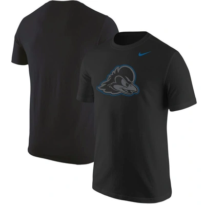 Nike Men's  Black Delaware Fightin' Blue Hens Logo Colour Pop T-shirt