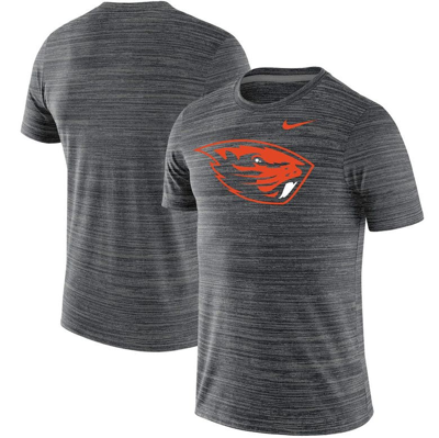 Nike Men's  Black Oregon State Beavers Big And Tall Velocity Performance T-shirt