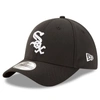 New Era Men's Chicago White Sox Mlb Team Classic 39thirty Flex Hat In Black