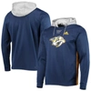 ADIDAS ORIGINALS ADIDAS NAVY NASHVILLE PREDATORS SKATE LACE AEROREADY PULLOVER HOODIE