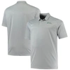 NIKE NIKE HEATHERED GRAY MICHIGAN STATE SPARTANS BIG & TALL PERFORMANCE POLO