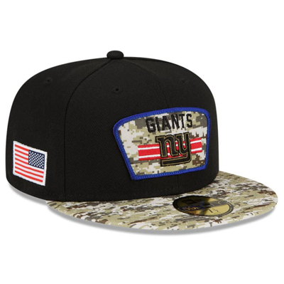 New Era Men's Black-camouflage New England Patriots 2021 Salute To Service Trucker 9fifty Snapback Adjustabl