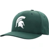 TOP OF THE WORLD TOP OF THE WORLD GREEN MICHIGAN STATE SPARTANS REFLEX LOGO FLEX HAT