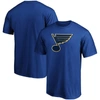 FANATICS FANATICS BRANDED BLUE ST. LOUIS BLUES TEAM PRIMARY LOGO T-SHIRT