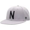 TOP OF THE WORLD TOP OF THE WORLD GRAY NEBRASKA HUSKERS FITTED HAT