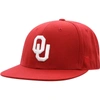 TOP OF THE WORLD TOP OF THE WORLD CRIMSON OKLAHOMA SOONERS TEAM COLOR FITTED HAT