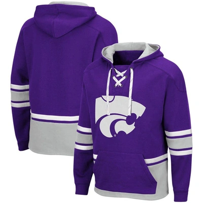 COLOSSEUM COLOSSEUM PURPLE KANSAS STATE WILDCATS LACE UP 3.0 PULLOVER HOODIE