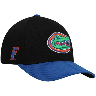 Top Of The World Men's Black And Royal Florida Gators Team Color Two-tone Fitted Hat In Black,royal