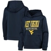 OUTERSTUFF YOUTH NAVY WEST VIRGINIA MOUNTAINEERS FAST PULLOVER HOODIE