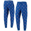 THE WILD COLLECTIVE ROYAL NEW YORK KNICKS ALLOVER LOGO JOGGER trousers