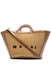 MARNI TOTE BAG WITH EMBROIDERY