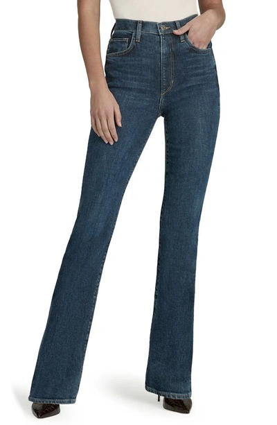 FAVORITE DAUGHTER FAVORITE DAUGHTER THE VALENTINA SUPER HIGH WAIST MINI BOOTCUT JEANS