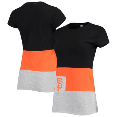 Refried Apparel Black San Francisco Giants Sustainable Fitted T-shirt