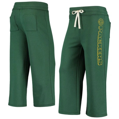 JUNK FOOD JUNK FOOD GREEN GREEN BAY PACKERS CROPPED PANTS