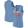 Shop Concepts Sport Royal Chicago Cubs Loyalty Choker Neck Tank Top