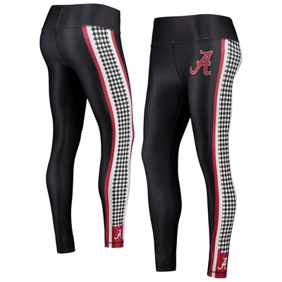 CONCEPTS SPORT CONCEPTS SPORT BLACK ALABAMA CRIMSON TIDE DORMER KNIT LEGGINGS