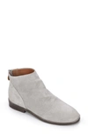 Gentle Souls By Kenneth Cole Emmazipbootie Womens Leather Ankle Booties In Oyster Suede