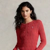 Polo Ralph Lauren Cable-knit Cotton Sweater In Starboard Red