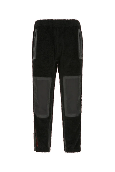 Prada Skihose Aus Technischem Fleece In Black