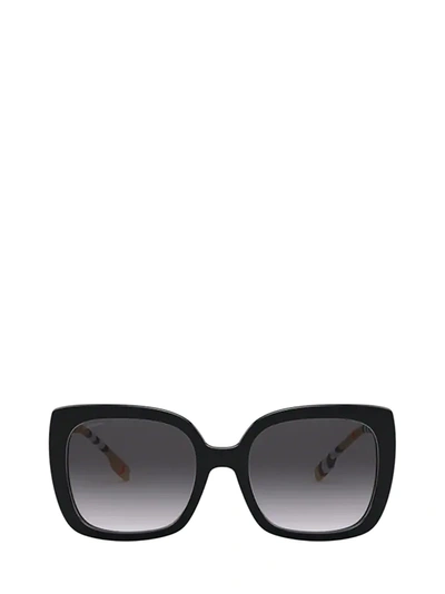 Burberry Eyewear Burberry Be4160 Black Sunglasses