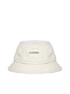 Jacquemus Le Bob Gadjo Bucket Hat In Off White