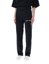 Palm Angels Navy Classic Track Pants In Black
