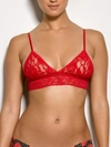 HANKY PANKY SIGNATURE LACE PADDED TRIANGLE BRALETTE